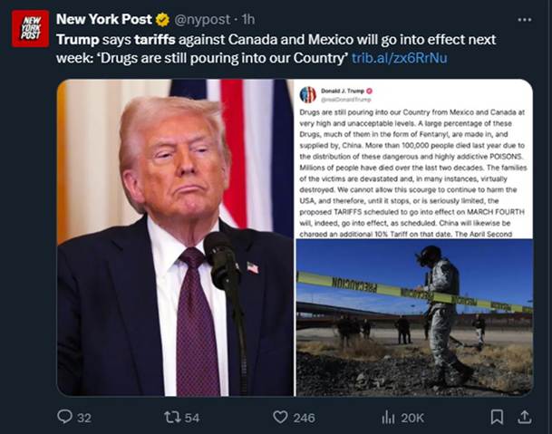 Tariff Time (At Least for Now), Trump’s Address to the Nation is Tuesday Night