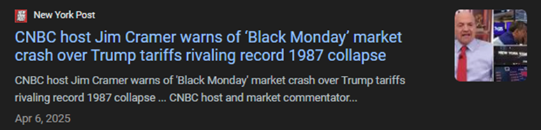 Always Ignore the Talking Heads. “Black Monday” Didn’t Materialize.